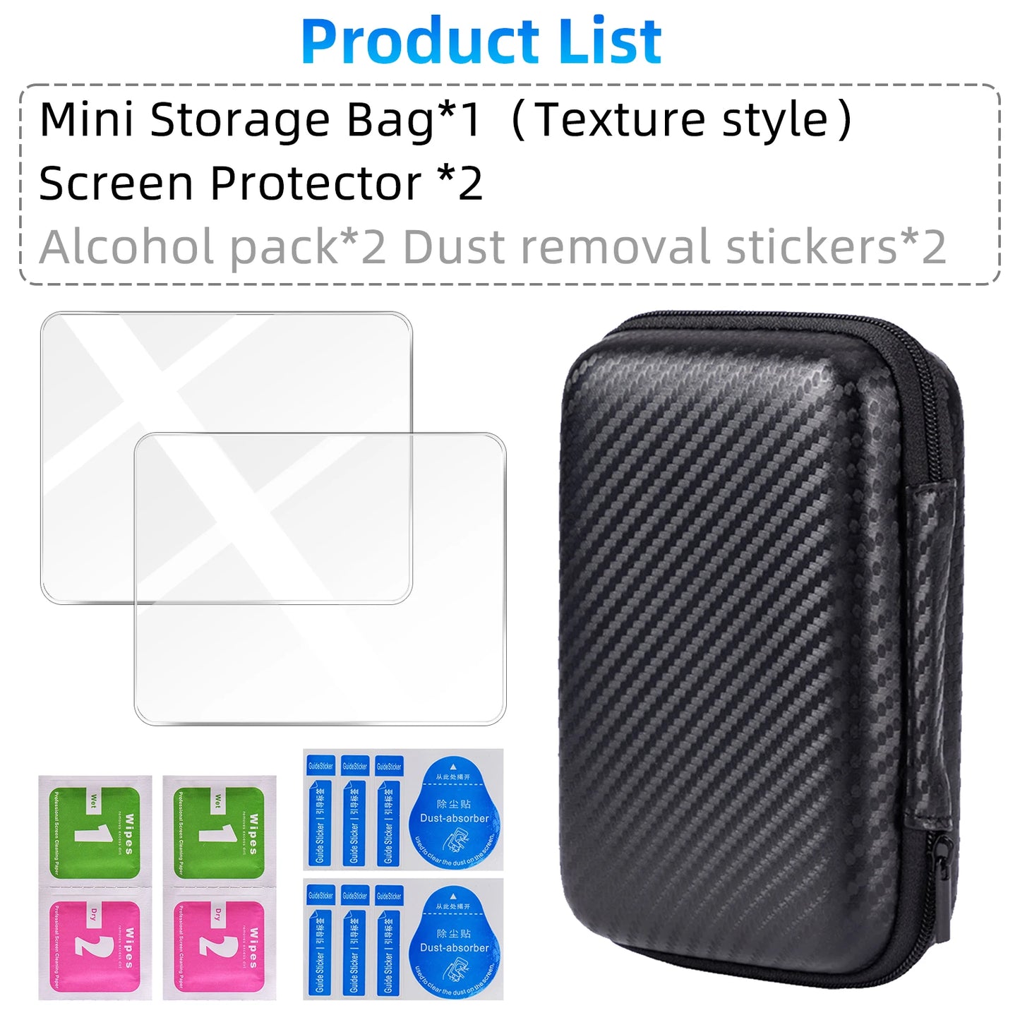 Bag + Glass for Pixell Pal